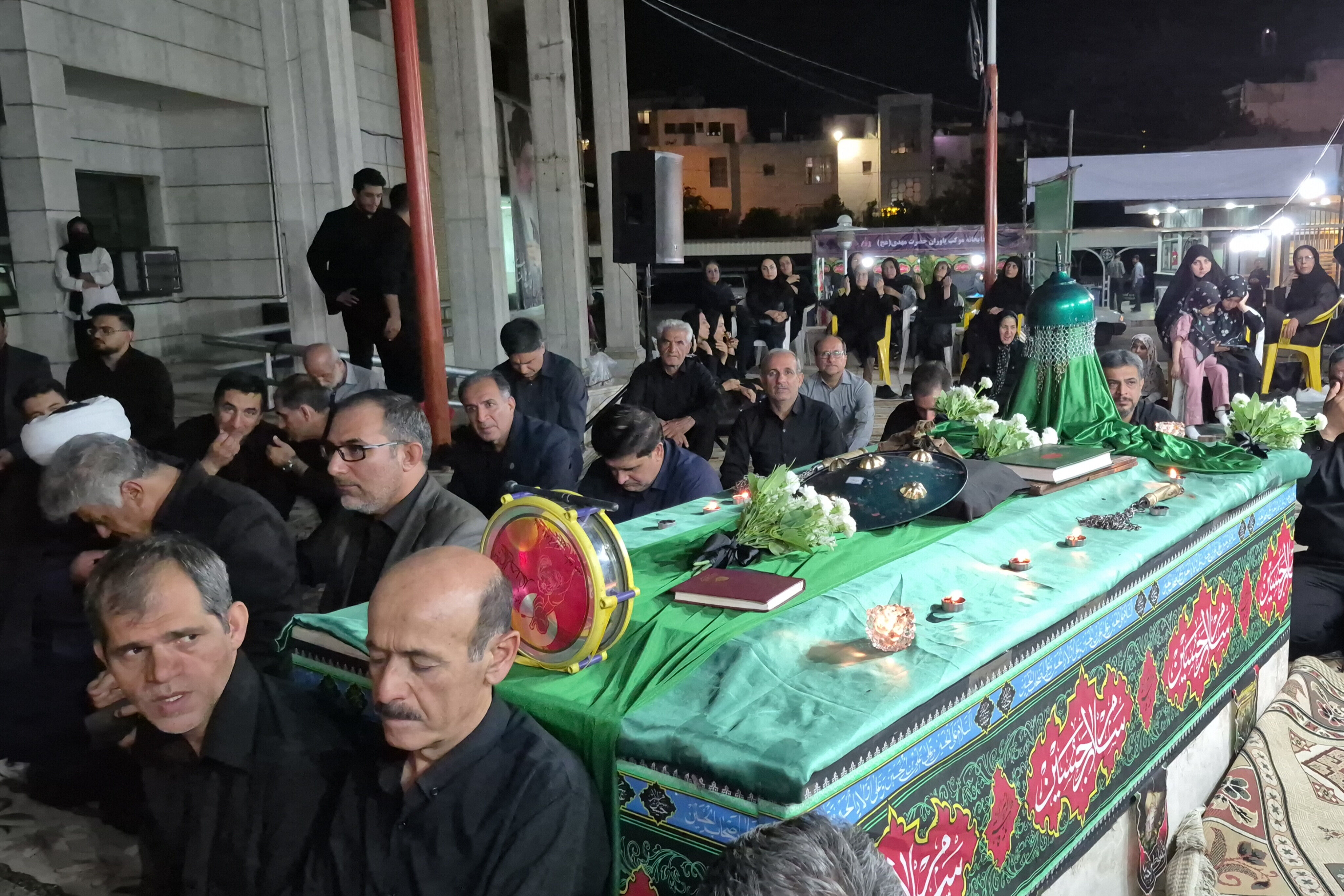 هیئت دانش‌آموزی در سوگ محرم