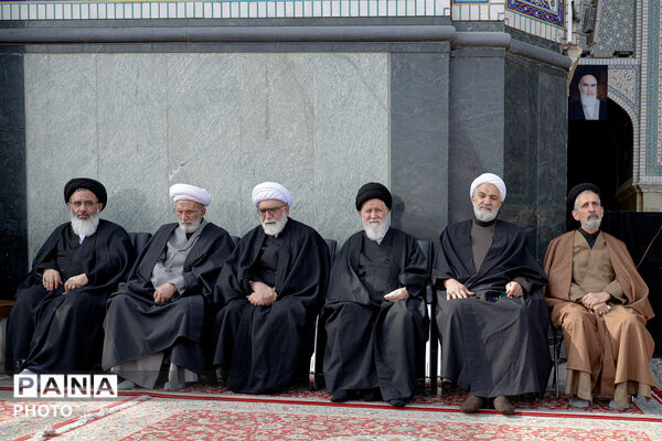 مجلس عزای شهادت رهبر معظم انقلاب (ره) در حرم مطهر رضوی