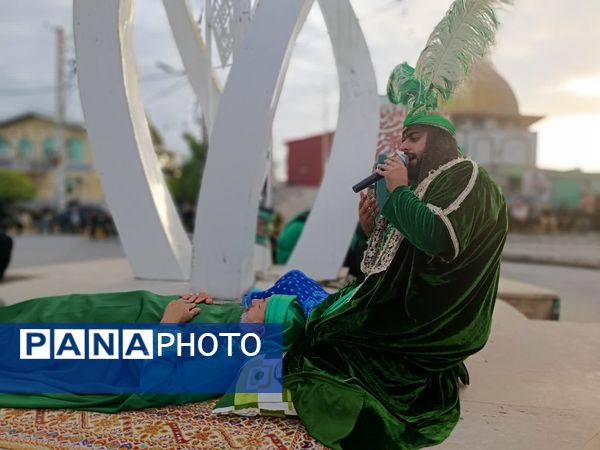 آیین شبیه‌خوانی در ایزدشهر