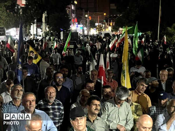 نود و چهارمین شب راهپیمایی و تجمع مردمی در ساوجبلاغ 