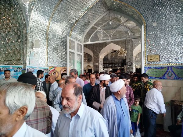 نماز جمعه در کاشمر 