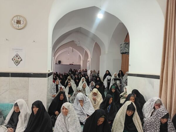 نماز عبادی سیاسی جمعه در مصلی مسجد جامع خلیل آباد 
