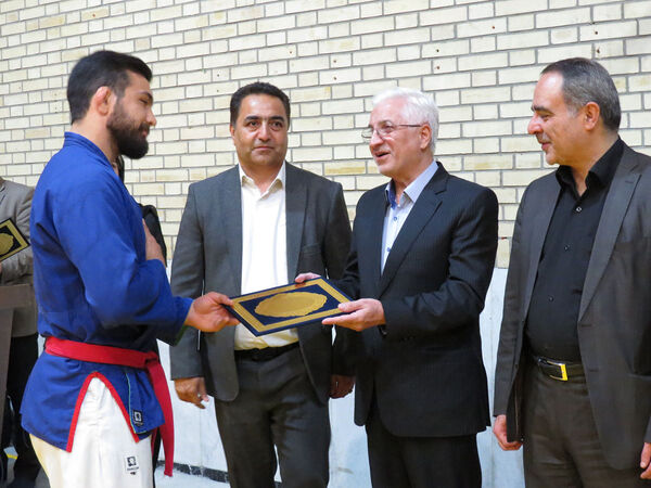  دیدار استاندار خراسان شمالی با قهرمانان کوراش آسیا  
