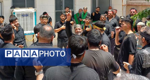 عزاداری در روستای مومن آباد قم