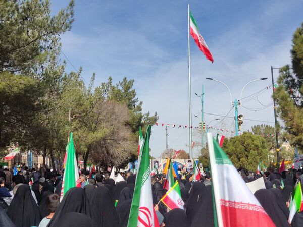 راهپیمایی ۲۲ بهمن در دیار حاج قاسم سلیمانی