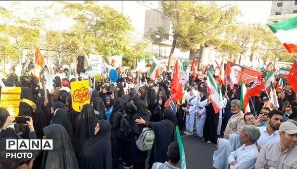رزمایش جانفدایان ایران در شهرستان بیرجند
