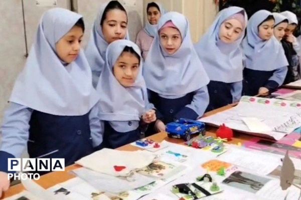 نمایشگاه طرح جابر در دبستان شهید مجید مجیدی ناحیه دو شهرری 