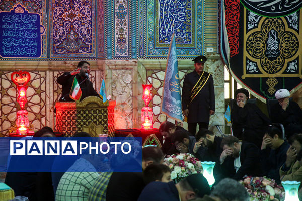 آیین «عهد عاشقی» با حضور اصحاب رسانه در مسجد جمکران