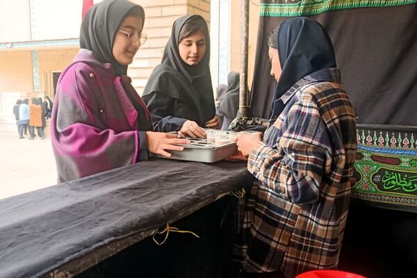 جلوه‌های عشق و ماتم فاطمی دانش‌آموزان ورامینی