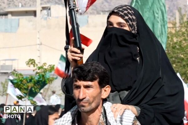 رزمایش دختران جان فدای لردگان 