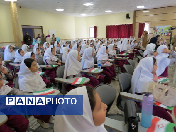 جشن الفبا در مدرسه دخترانه امام خمینی(ره) بجنورد