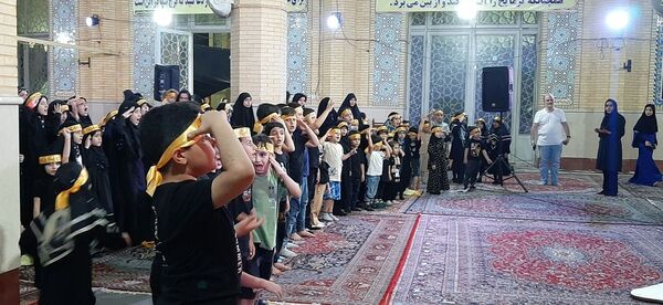  مراسم عزاداری شهادت‌حضرت رقیه (س) در مصلی کرج