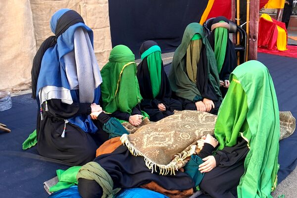 درخشش نمایش شهادت حضرت فاطمه(س) در مدرسه عباسقلی رهگذر