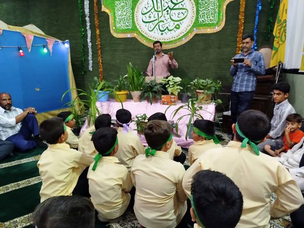 جشن عید غدیر در فدافن 