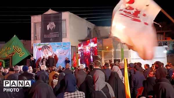مردم بندرگز پای نظام‌ماندند