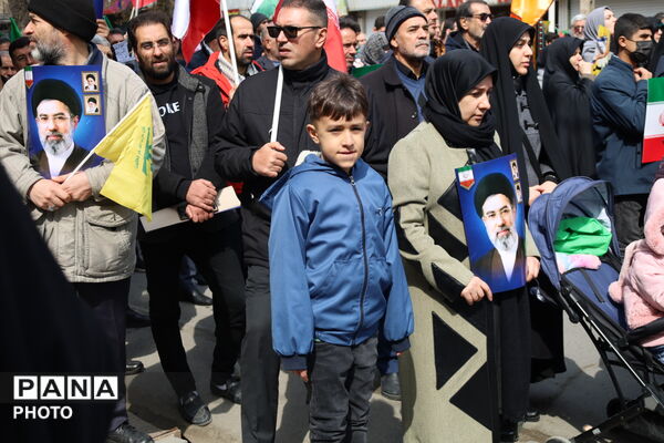 راهپیمایی روز جهانی قدس در آذربایجان غربی