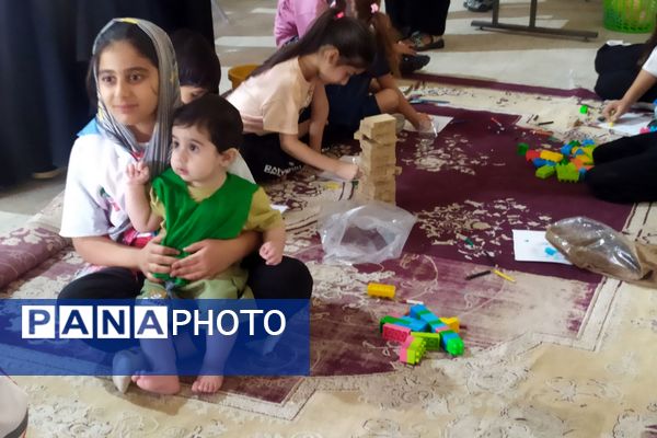 همایش شیرخوارگان حسینی در شهر لپویی