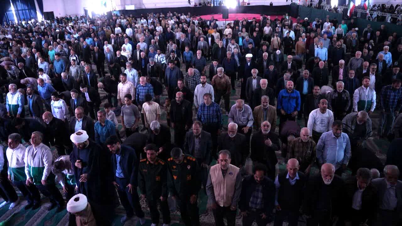برپایی نماز عبادی و سیاسی جمعه شهرستان فردیس