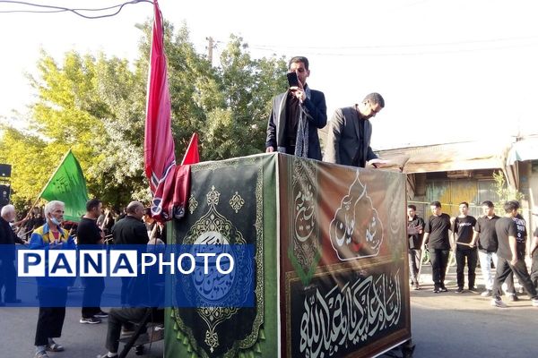 برگزاری مراسم «شاه حسین گویان» اربعین در شهرستان تکاب