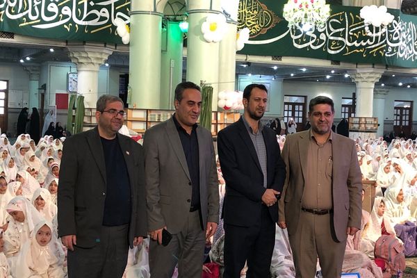 جشن بندگی دختران ناحیه دو شهرری 