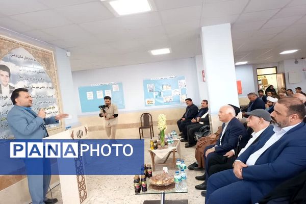 افتتاح مدرسه ۱۲ کلاسه زنده یاد مهدی عوض نژاد در بهبهان