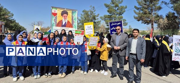 راهپیمایی روز قدس در شهرستان رشتخوار