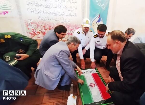 عطر افشانی مزار شهدای مسجد جامع شهر کلات