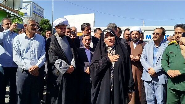 سفر سحر امامی، بانوی شجاع رسانه به فاروج
