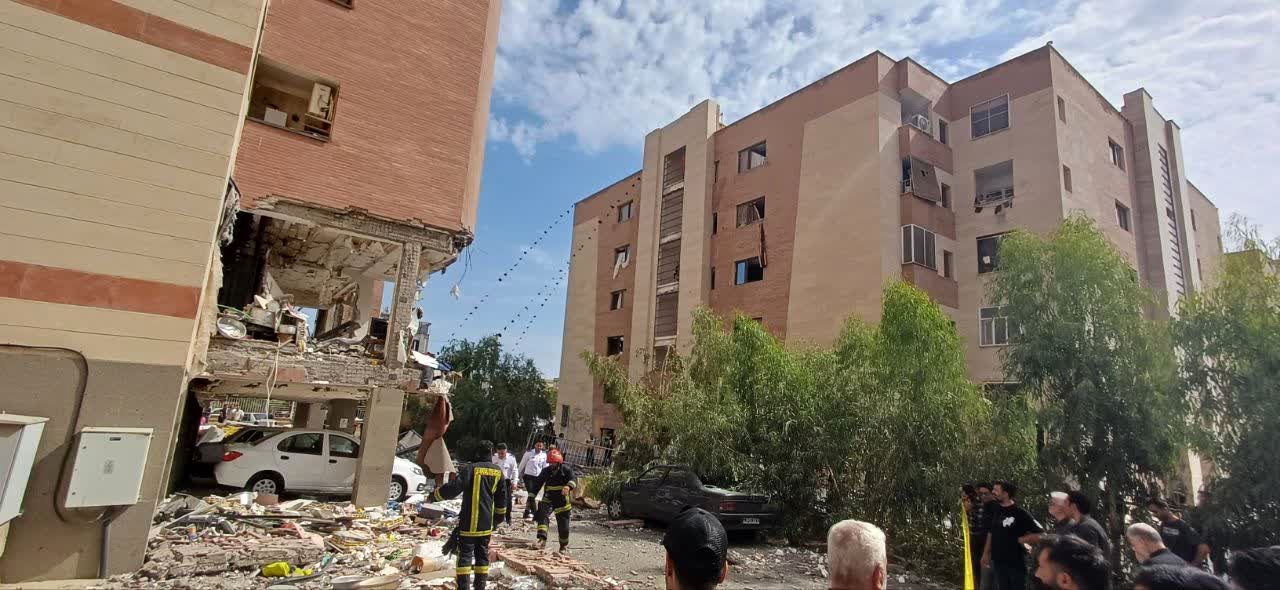 ۷ مصدوم بر اثر انفجار گاز در پردیسان قم