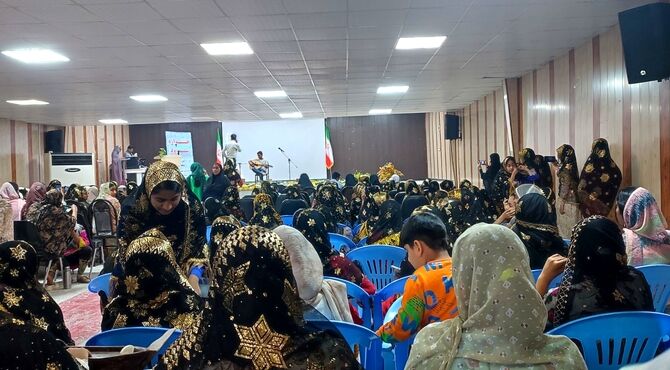 جشواره سرود در کانون فرهنگی شهید رضاپور فین
