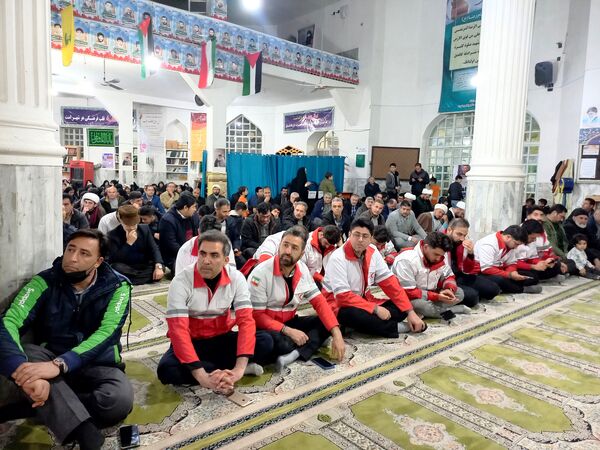 مراسم گرامیداشت شهادت سید حسن نصرالله در مسجد جامع آشخانه 