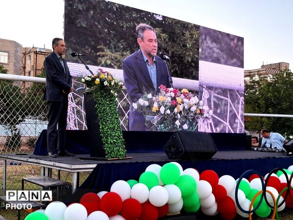 آیین افتتاحیه برنامه‌های اوقات فراغت دانش‌آموزان خراسان رضوی با اجرای طرح «میدان پویا» 1