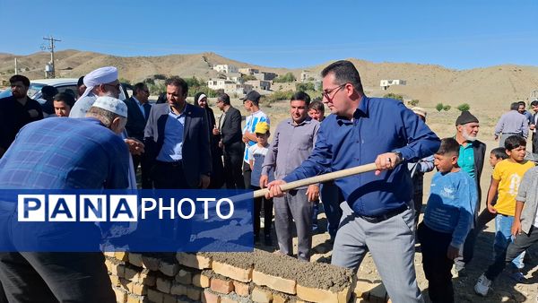 برگزاری آیین خشت گزاری طرح مدرسه اولیا 