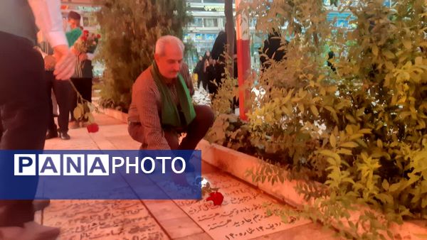 گلباران مزار شهدای سادات در قم