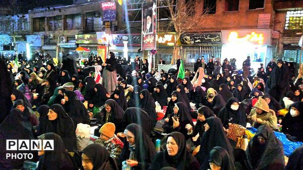 خروش مردمان انقلابی شهرستان ملایر به یاد رهبر شهید جمهوری اسلامی