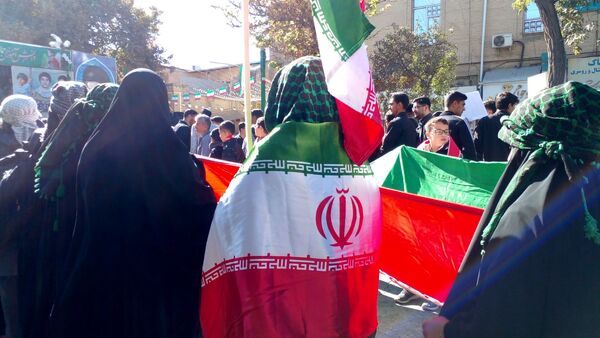راهپیمایی ۱۳ آبان و روز دانش آموز در نیشابور 
