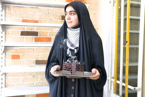 یادواره شهدای علم در دبیرستان شاهد مشهد