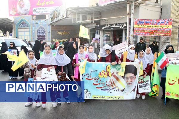 تجدید بیعت مردم بهبهان با انقلاب اسلامی در حماسه ۹ دی