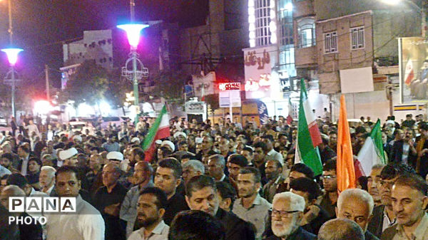 حماسه اقتدار مردم شهرستان کوهدشت