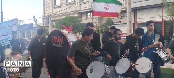 جلوه هایی از عزاداری اربعین قائم امت در شهر جعفریه قم