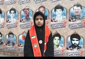 راهپیمایی پرشور دانش‌آموزان و فرهنگیان شهرستان زارچ