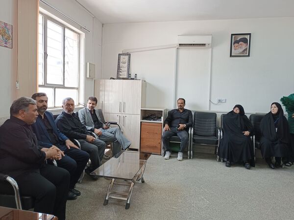 بازدید  رئیس مرکز حراست وزارت آموزش و پرورش از خدمت‌رسانی به زائران در مشهد