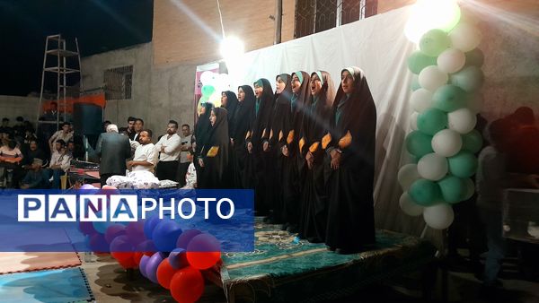 برگزاری جنگ شادی خانوادگی در مصلی شهر سلامی به مناسبت عید سعید فطر