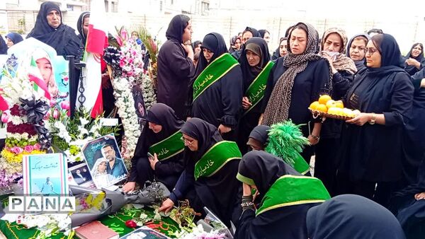 مراسم گرامیداشت چهلمین روز شهادت شهیده یکتا امیریان و همسر گرامی‌شان دانشمند شهید محمدرضا کیا