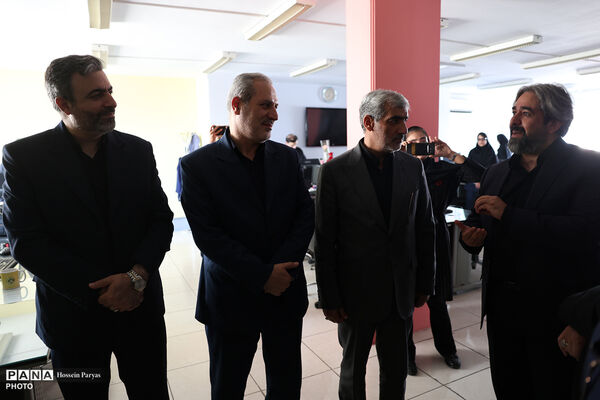 بازدید جمعی از مدیران و معاونان وزارت آموزش و پرورش از خبرگزاری پانا به مناسبت روز خبرنگار