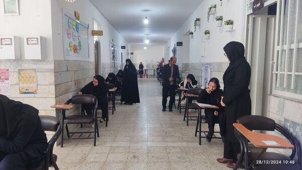 امتحانات نوبت اول در شهرستان‌های خلیل آباد و کاشمر