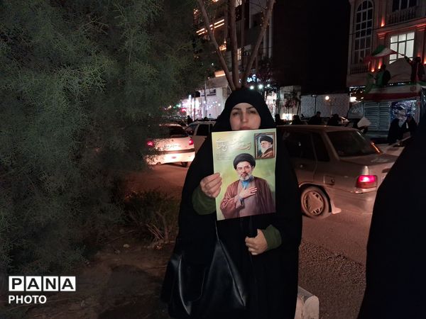  یازدهمین شب مراسم شهادت آیت الله سید علی خامنه‌ای در بلوار فضل 