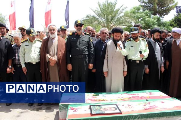وداع باشکوه مردم دو استان با پیکر شهیدان اقتدار