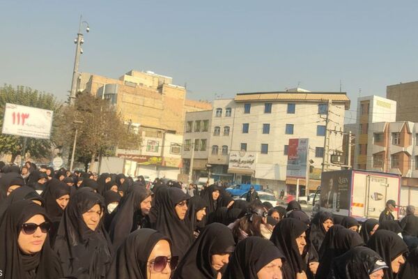 عزاداری حضرت زهرا(س) با شعار «یا زهرا؛ رمز پیروزی» در شهرقدس