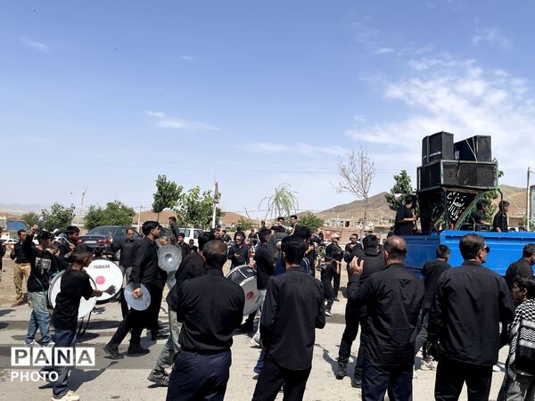 مراسم سوگواری عاشورا در روستای سلیمانی